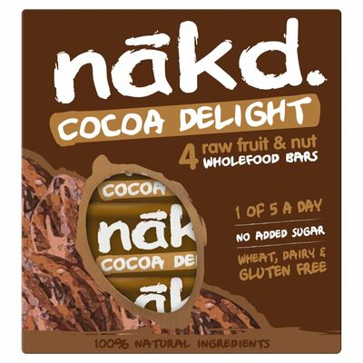 Nak'd Cocoa Delight Multipack 140g
