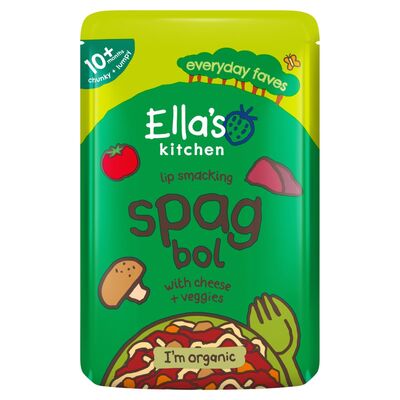 Ella's Kitchen Spag Bol With Cheese & Veggies 10+ Months 190g