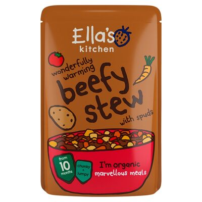 Ella's Kitchen Beefy Stew With Spuds 10+ Months 190g