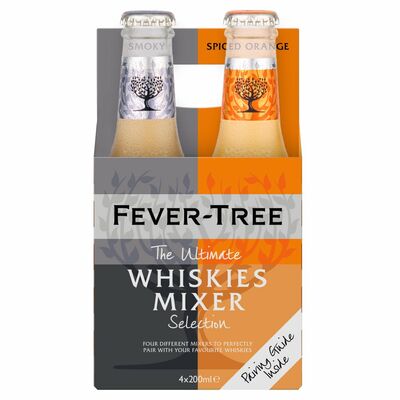 Fever-Tree Elderflower Tonic Water 4 Pack 200ml