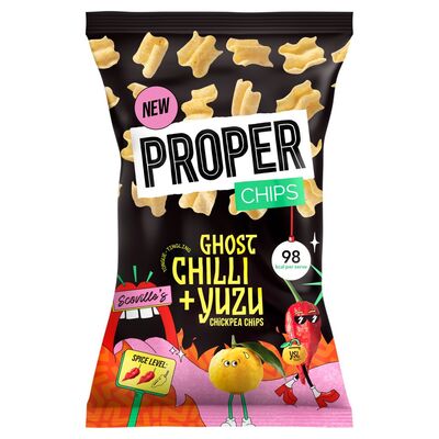 Properchips Ghost Chilli & Yuzu Chickpea Chips 85g