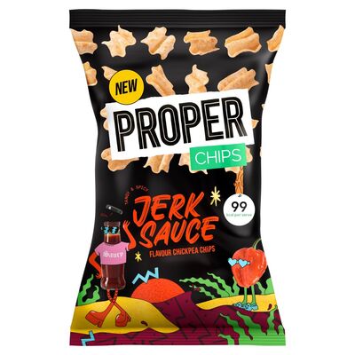 Properchips Jerk Sauce Chickpea Chips 85g