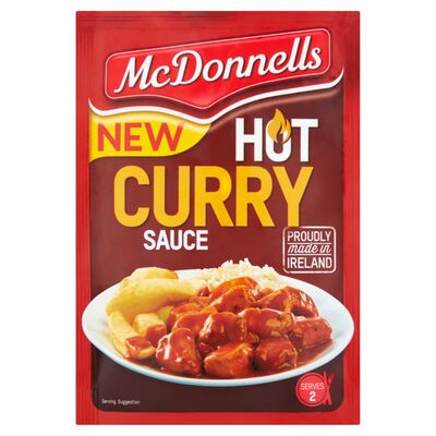 McDonnells Hot Curry Sachet 50g