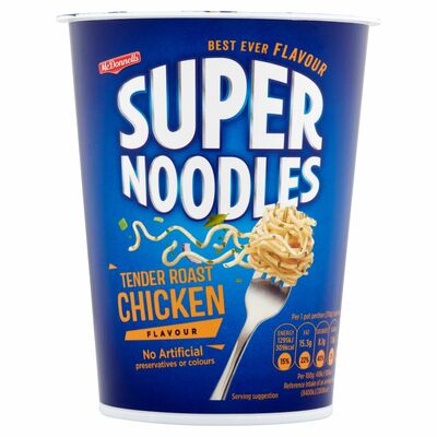 McDonnells Super Noodles Pot Tender Roast Chicken 65g