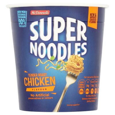 McDonnells Super Noodles Pot Tender Roast Chicken 65g