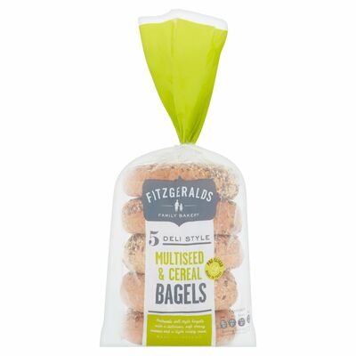 Fitzgerald's Sesame Bagels 5 Pack 425g