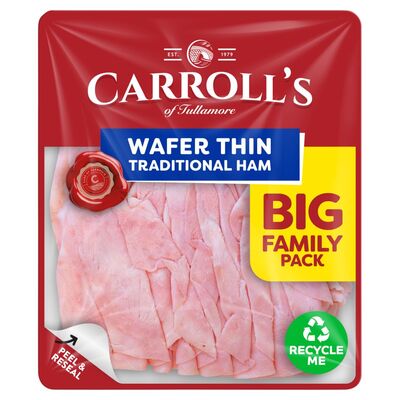 Carroll's Of Tullamore Wafer Thin Traditional Ham 200g 