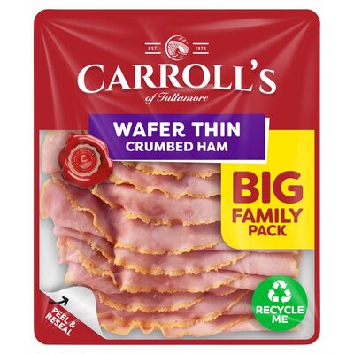 Carroll's Of Tullamore Wafer Thin Crumbed Ham 200g 