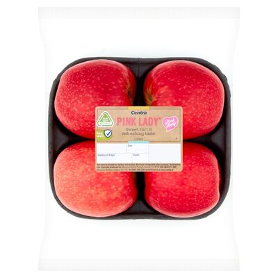 Centra Pink Lady Apple Tray 4pce