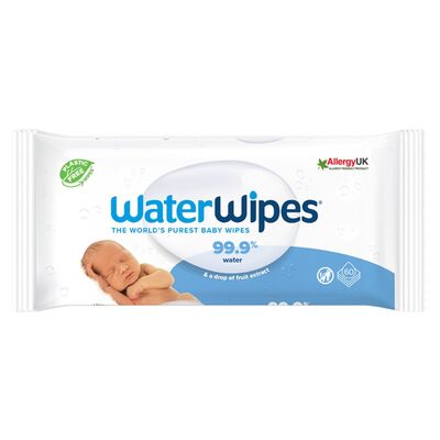 Waterwipes Biodegradable Original Baby Wipes 60pce