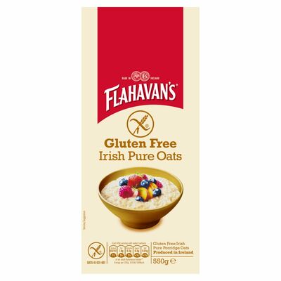 Flahavan's Gluten Free Irish Pure Oats 550g