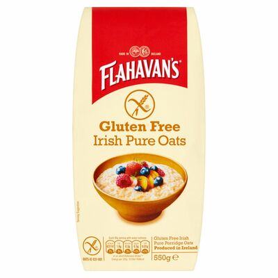 Flahavan's Gluten Free Irish Pure Oats 550g