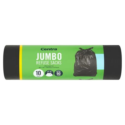 Centra Jumbo Refuse Bags 10pce