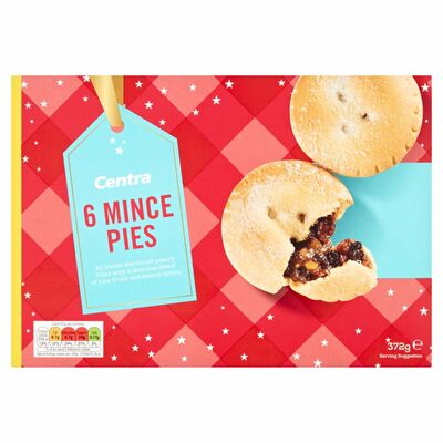 Centra Mince Pies 6 Pack 350g