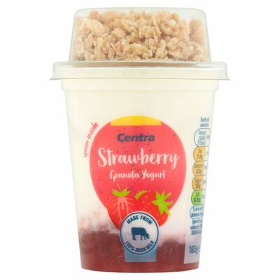 Centra Yogurt With Granola Strawberry 165g