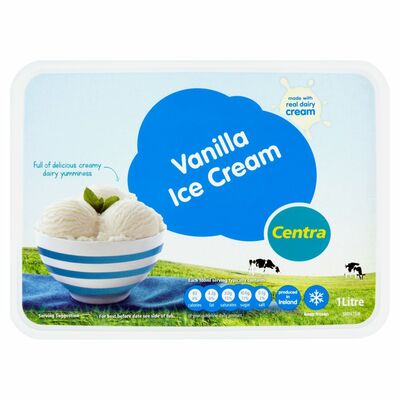 Centra Vanilla Ice Cream Tub 1ltr