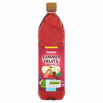 Centra No Added Sugar Summer Fruit Squash 1ltr