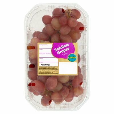CENTRA RED GRAPE PUNNET 250G
