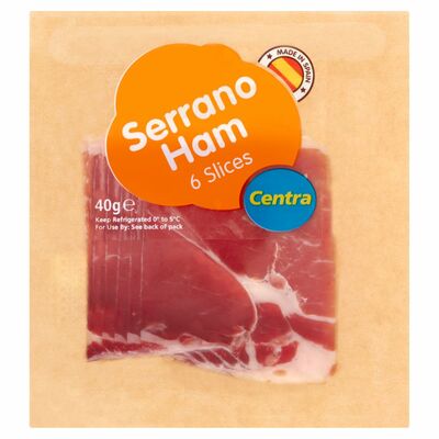 Centra Serrano Snack Pack 40g