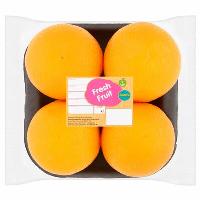 CENTRA ORANGE TRAY 4PCE