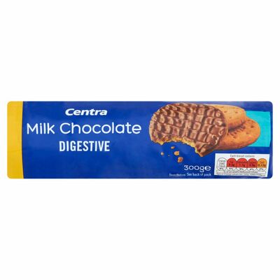 Centra Milk Chocolate Digestive 300g
