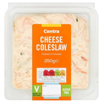 Centra Coleslaw With Cheese 250g 