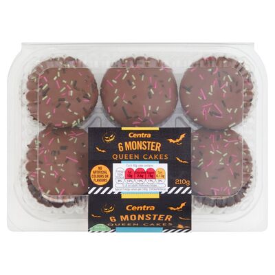 Centra Halloween Monster Queen Cakes 210g