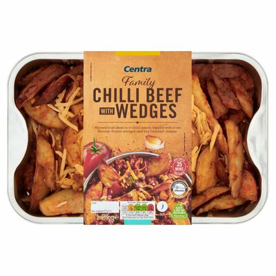 CENTRA CHILLI BEEF WEDGES 1.2KG 