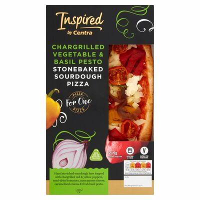 Inspired by Centra Char Grilled Vegetable & Basil Pizza Slice 219g