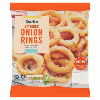 Centra Onion Rings 400g