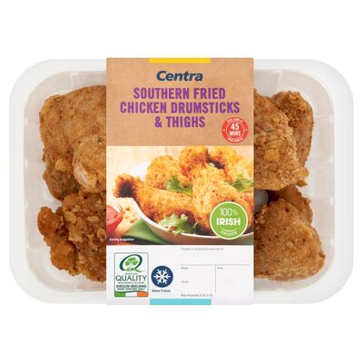 Centra Southern Fried Drumstick & Thighs 1.08kg