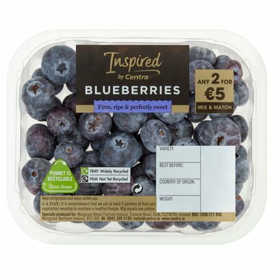 INSPIRED BY CENTRA BLUEBERRY 150G