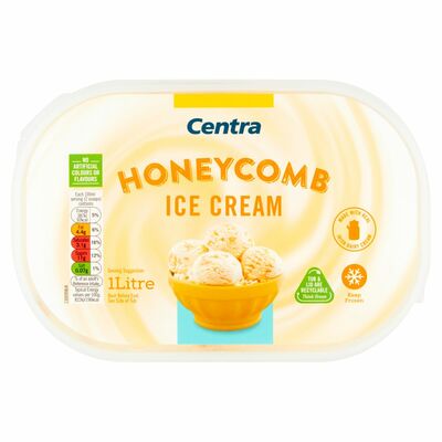 Centra Honeycomb Ice Cream 1ltr
