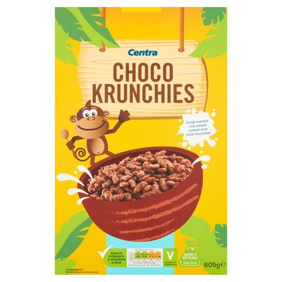 Centra Choco Krunchies Cereal 605g