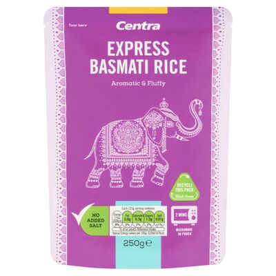 Centra Express Rice Basmati 250g