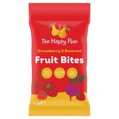 The Happy Pear Strawberry & Beetroot Fruit Bites 30g