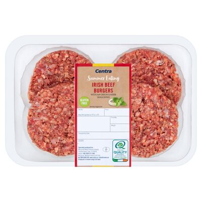 CENTRA FRESH IRISH BEEF WITH ONION & HERB 454G