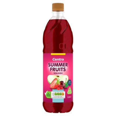 Centra No Added Sugar Summer Fruits Squash 1ltr