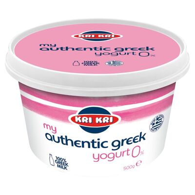 Kri Kri My Authentic Greek Yogurt 0% 500g