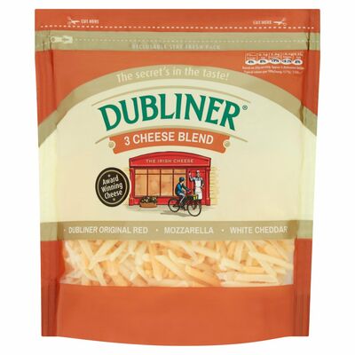 Dubliner Grated 3 Cheese Blend 200g