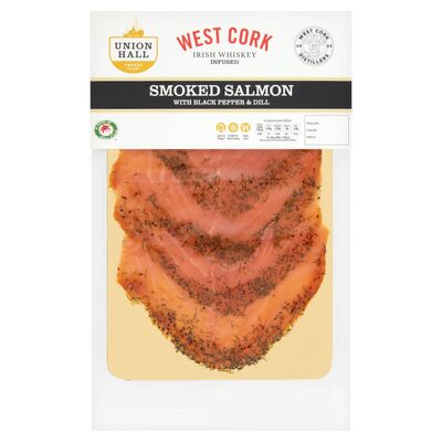 Union Hall Whiskey Infused Smoked Salmon 180g 