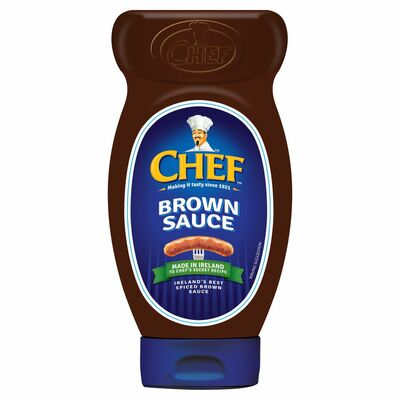 Chef Top Down Brown Sauce 385g