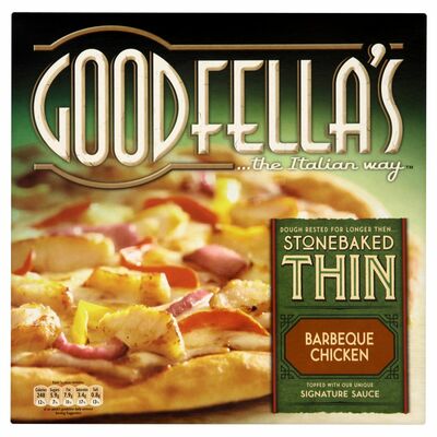 Goodfella's Stone Baked Thin Barbeque Chicken 385g