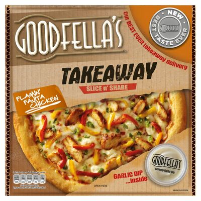 Goodfella's Takeaway Flamin' Fajita Chicken Pizza 607g