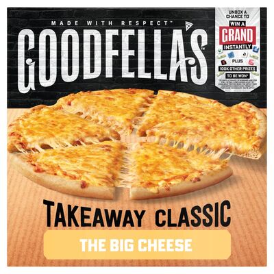 Goodfella's Takeaway The Big Cheese Pizza 555g