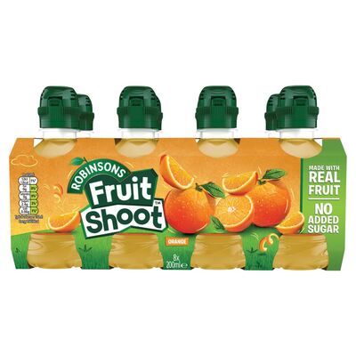 Robinsons Fruit Shoot Orange 8 Pack 200ml