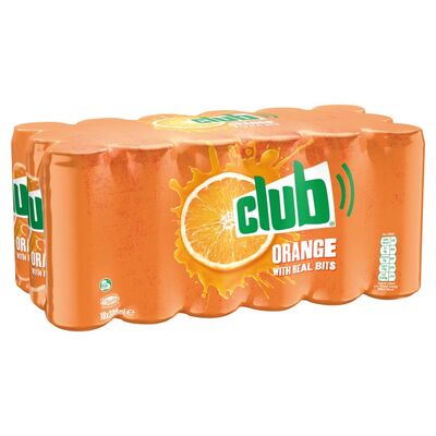 Club Orange Can Pack 18 x 330ml