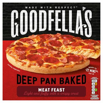 Goodfella's Deep Pan Meat Feast Pizza 415g