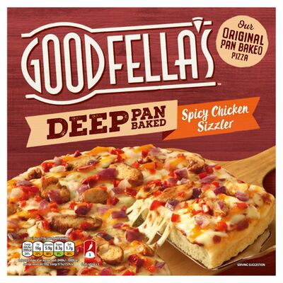Goodfella's Deep Pan Spicy Chicken Sizzler Pizza 438g