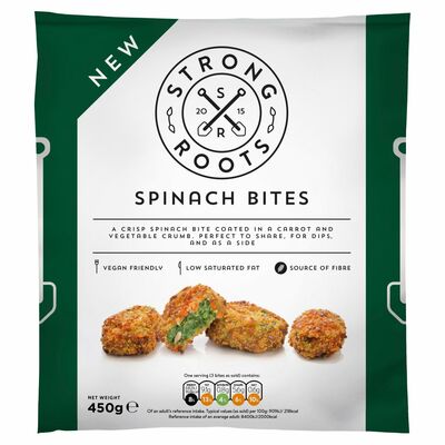 Strong Roots Spinach Bites 450g